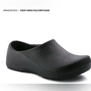 Birkenstock Profi-Birki Black Slip-On Loafers with Non-Slip Sole